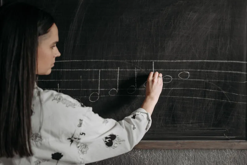 What Your Blackboard Says When You Stop Talking: The Silent Language of Visual Design in Teaching